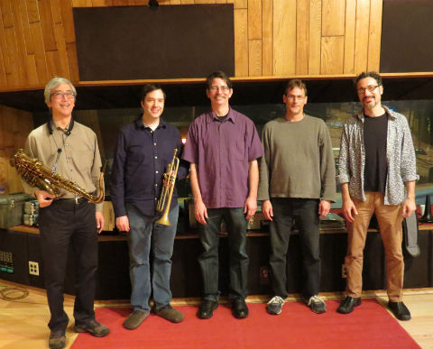 Left to right - Bob Kenmotsu, Ian Carey, Doug Miller, Bryan Bowman and Matt Clark